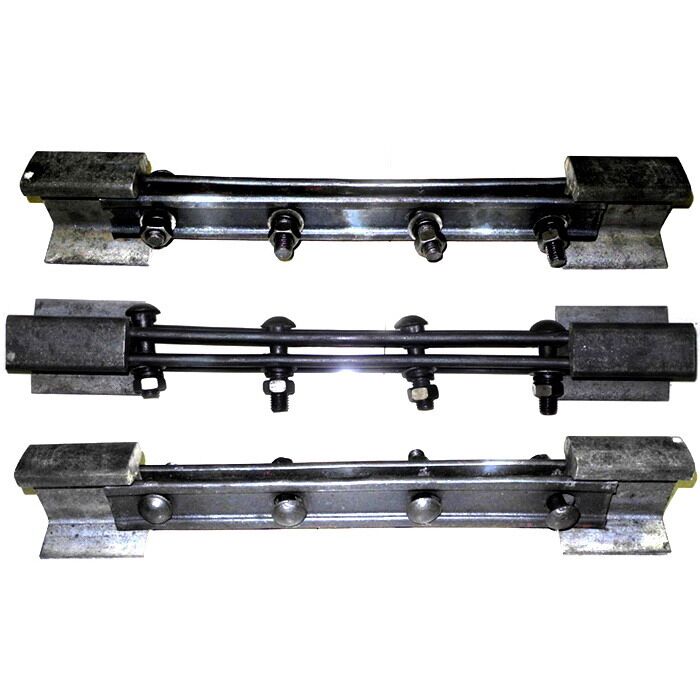 B*ン様 送料込みTC-208-2128 はしご Rail joint bar for 8/12/15/18/22/24/30kg light rail is used
